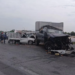 Atienden aparatoso accidente en la carretera 57, a la altura de Parque Tres Naciones