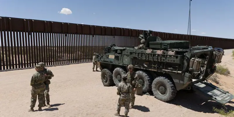 Cómo Trump está militarizando la frontera entre EE.UU. y México