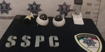 Desmantelan red de videovigilancia ilegal en la colonia División del Norte