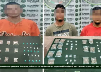 Arrestan a presuntos vendedores de droga
