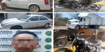 Recuperan unidades robadas; suman cinco vehículos
