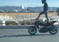 Policía Vial reporta acrobacias peligrosas de motociclistas en Carretera 57