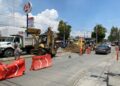 Se realizan labores de atención al socavón ubicado en el Saucito