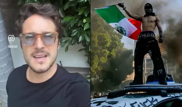 VIDEO | ‘Estoy con ustedes’: Diego Boneta alza la voz en contra de las redadas de ICE en Los Ángeles
