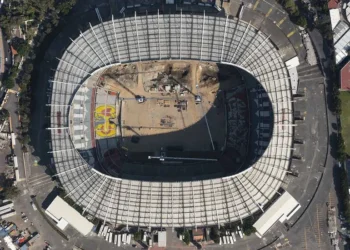 Así luce el Estadio Azteca a un año del Mundial 2026