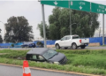 En la 57 se registra accidente con conductor de camioneta