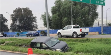 En la 57 se registra accidente con conductor de camioneta