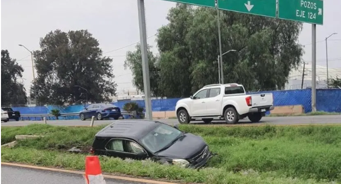En la 57 se registra accidente con conductor de camioneta