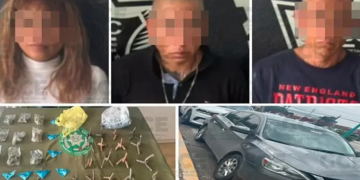 Apresan a tres posibles miembros de banda criminal