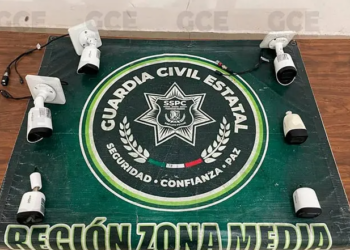 Incautan nueve cámaras que usaban grupos delictivos