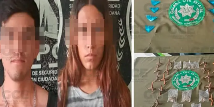 Detienen en Matehuala a dos personas vinculadas al narcotráfico