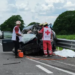 VIDEO | Familia se ve involucrada en accidente fatal en libramiento Tamuín-Valles con saldo de dos muertos