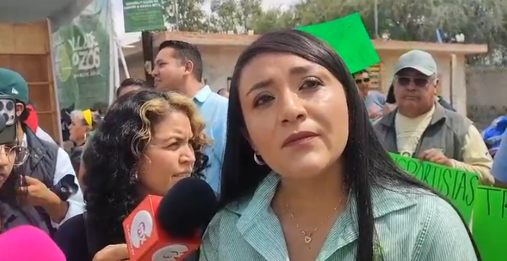 VIDEO | Colapsadas más del 85% de las calles en Villa de Pozos, denuncia Teresa Rivera
