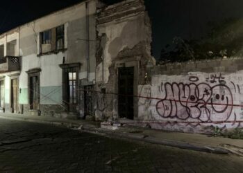 Fincas antiguas en el Centro Histórico de SLP amenazan con colapsar por falta de mantenimiento