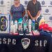 Policía detiene a pareja señalada por robo de aproximadamente seis mil pesos en tienda