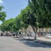 VIDEO | Ex trabajadores de seguridad colapsan Eje Vial en protesta por salarios