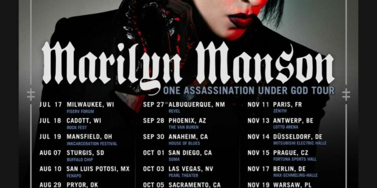Fenapo suma a Marilyn Manson a su programación