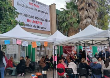 VIDEO | Tres días de toma en La Normal