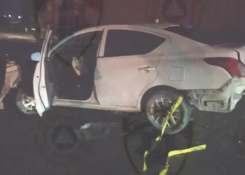 Atiende Protección Civil a dos personas tras accidente en la carretera San Luis-Querétaro