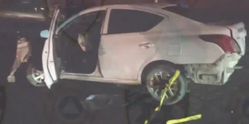 Atiende Protección Civil a dos personas tras accidente en la carretera San Luis-Querétaro