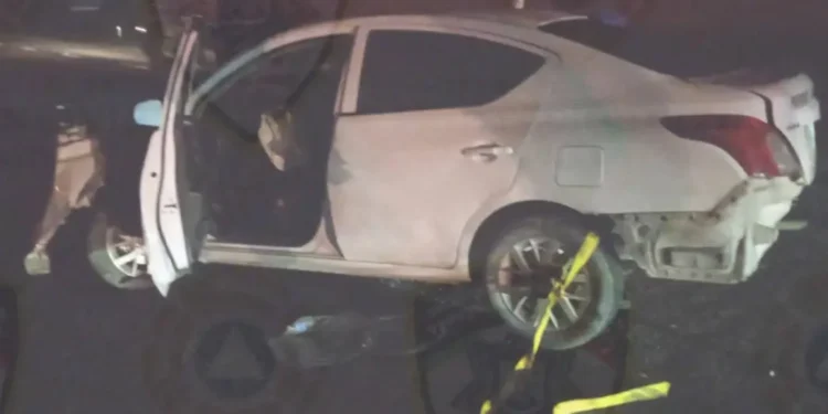 Atiende Protección Civil a dos personas tras accidente en la carretera San Luis-Querétaro