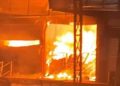Incendio en bodega del mercado de abastos moviliza a cuerpos de emergencia