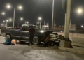 Accidente nocturno en circuito Potosí deja dos lesionados