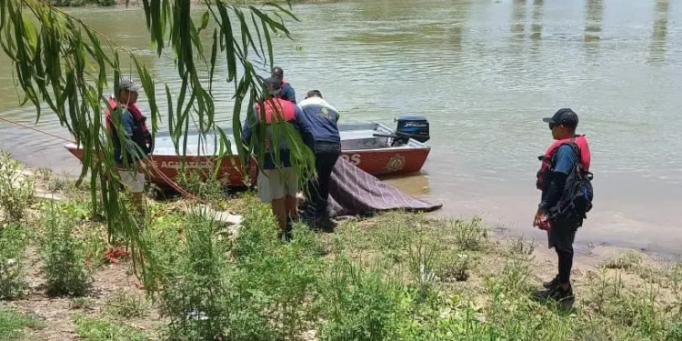 Protección Civil rescata cuerpo de hombre en el río de El Pujal, Ciudad Valles