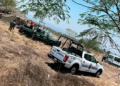 Localizan restos óseos calcinados en operativo cerca de la presa La Lajilla, en Valles