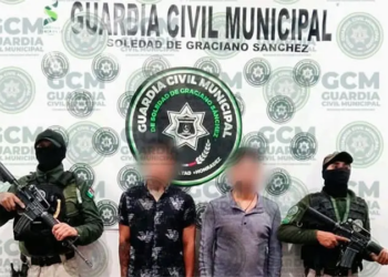 Con pistola de juguete y droga, dos sujetos son detenidos en la cabecera municipal de Soledad