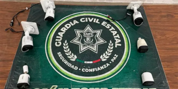 Guardia Civil desinstala nueve cámaras ligadas a grupos criminales en Soledad y Rioverde
