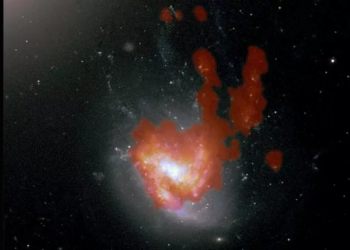 Científicos descubren galaxia “medusa” en una de las regiones más extremas del cosmos