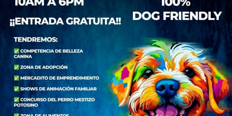Anuncian el Dog Fest Juventud 2025 en San Luis Potosí