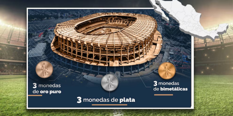 Aprueban emisión de monedas conmemorativas por Mundial FIFA 2026