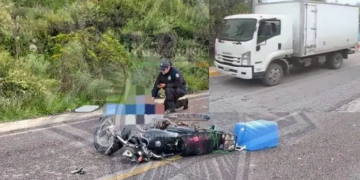 Conductor de camión huye tras arrollar y matar a motociclista en Mexquitic de Carmona