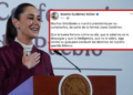 Sheinbaum agradece felicitación de Beatriz Gutiérrez tras comentario que generó debate en redes