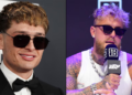 Peso Pluma ignora a Julio César Chávez Jr. y muestra apoyo a Jake Paul