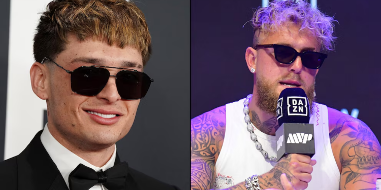 Peso Pluma ignora a Julio César Chávez Jr. y muestra apoyo a Jake Paul