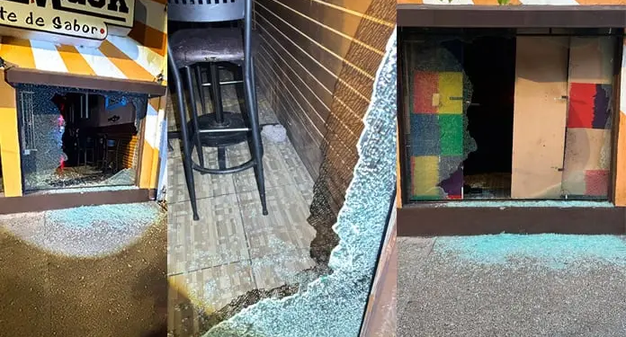 Roban restaurante en avenida Carranza; uno de los delincuentes fue detenido