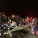 Accidente en Matehuala: autobús volcó, hay dos muertos y 17 heridos