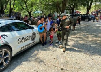 Refuerzan seguridad en carreteras y parajes turísticos por temporada vacacional