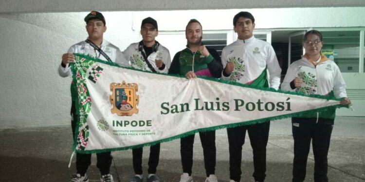 Partió a Puebla la selección de boxeo de San Luis Potosí