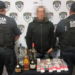 Arrestan a sujeto por sustraer productos de establecimiento comercial