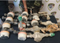 Cae hombre en posesión de 15 medidores robados en la Burócrata
