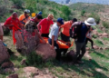 Realizan rescate de senderista en Sierra de San Miguelito