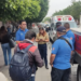 Fuego en vehículo eléctrico dentro del edificio EME obliga a desalojar