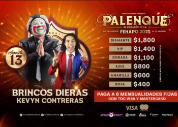 Brincos Dieras y Kevin Bicolor en el Palenque FENAPO 2025