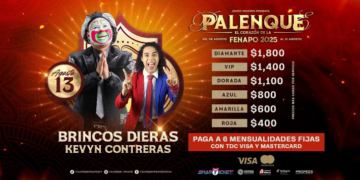 Brincos Dieras y Kevin Bicolor en el Palenque FENAPO 2025