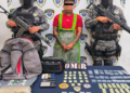 Empleado de la Central de Abastos es detenido por presunta venta de droga entre compañeros