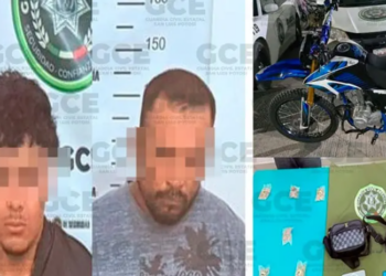 Atrapan en Rioverde a dos sujetos con marihuana
